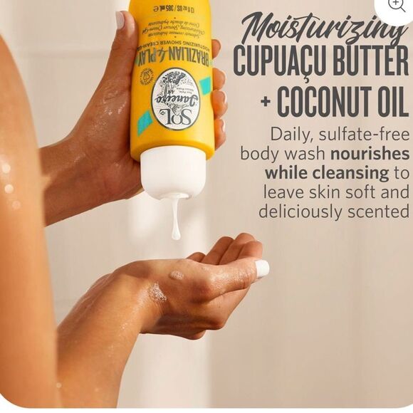 Sol de Janeiro BUNDLE 3 Brazilian 4-Play Moisturizing Cream Shower Gel. 3 fl oz. - Picture 8 of 11